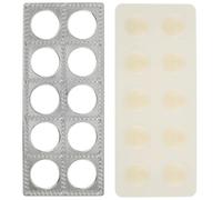 Prensa For Raviolis De 10 Agujeros, Compatible Con KitchenAid. Juego De Cortadores De Pasta For Dumplings Y Pelmeni.