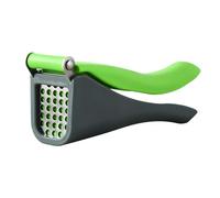 Prensa Garlic Press, Manual Potato Chopper, Multifunctional Handheld Detachable Design, 16 cm/6.3 inches, ideal para Garlic, Vegetable Prep and Chopping in the Kitchen, Gray/Green
