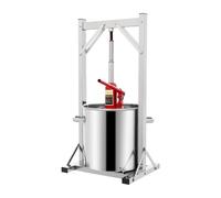 Prensa hidráulica de frutas 3T, prensa de vino de acero inoxidable 22L, prensa manual de vino de frutas, prensa hidráulica para prensar, vino de arroz, miel, vegetal, vino