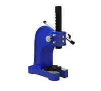 Prensa Husillo Manual Prensa Cenador Potencia Presión 1 Tonelada 1T 1000kg Herramienta para Trabajos Reparación Montje Instalar Quitar Replantear Perforar Aplanar Cojinetes con 2 Punzones GRATIS