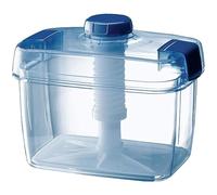 Prensa instantánea de verduras Tsukemono, contenedor rectangular fabricado en Japón, sin BPA (azul 3.0L)