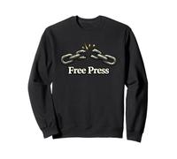 Prensa Libre Cadena Rota Primera Enmienda Libertad Sudadera