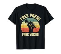 Prensa Libre Voces Libres Libertad de Expresión Periodismo Camiseta