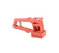 Prensa manual de ajo, mango de plástico, prensa de trituración para cocina, picadora de jengibre, exprimidor de cocina, trituradora de cocina, naranja