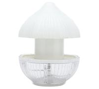 Prensa Manual de Ajo, Picadora de Ajo de Mano, Mini Triturador de Ajo ABS y Acero Inoxidable, 9,5x9,5 cm - Fácil de Usar, Limpieza Rápida, Ideal para Cocina y Viajes