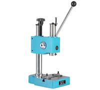 Prensa manual de alta resistencia, prensa de eje industrial tipo resorte con mango antideslizante, prensa perforadora de banco para dar forma, remachar, perforar y doblar J03-0.2A standard