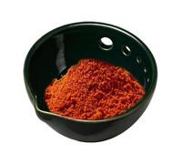 Prensa manual de jengibre, herramienta de estilo de cerámica, plato de molienda vegetal con rascador integrado, trituradora de cocina multiusos, cuenco de trituración de garlis