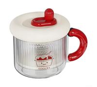 Prensa manual de yogur griego colador de yogur con rueda de sincronización para filtro de yogur casero, separador de suero, herramienta de cocina, gadget rojo y azul (rojo)