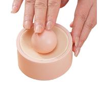 Prensa manual para bolas de, herramienta para hacer tortillas, molde de 3,27 x 1,57 pulgadas con envoltorio fácil y resistente de alimenticio, herramienta de pastelería con diseño clásico,