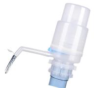 Prensa manual para botella de agua de 5 galones, dispensador de agua de longitud de tubo ajustable con cubiertas protectoras de boquilla, dispensador a prueba de polvo