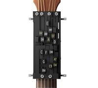 Prensa para acordes para guitarra - Entrenador de acordes en modo práctico automático | Pulsar las cuentas con un solo botón para un fácil aprendizaje | principiantes, guitarras eléctricas