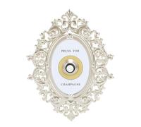 Prensa para Botón de Champán, Anillo Mini Prensa para Botón de Champán Prensa para Puerta de Champán, Campana, Decoración Temática de Champán, Placa de Pared, Adorno, para