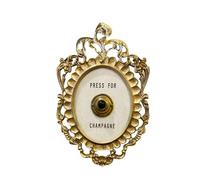 Prensa para botón de champán, mini prensa de anillo para botón de champán, prensa para anillo de puerta de champán, decoración temática de champán, adorno de placa de pared, regalo para fiesta,