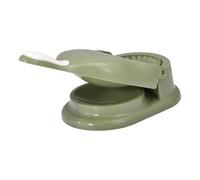 Prensa para de dumplings: molde manual para hacer dumplings, envoltura plegable, utensilio de cocina de acero inoxidable para sellar pasteles | Diseño de bordes ondulados para preparar gyozas, ra