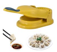 Prensa para de dumplings: molde para dumplings, herramienta para doblar, cortador manual de envoltura de sellado fácil | Dispositivo eficiente para formar pasta rellena con diseño de bordes