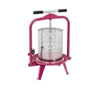 Prensa para fruta - acero inoxidable - 14 L - incl. 1 paño de prensa -Wiesenfield