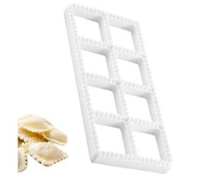 Prensa para hacer bolas de , prensa de Bola de de 8 agujeros | Ravioli Bola de masa Maker para pastel Galletas Empanada Ravioli Apartamento Restaurante Fiesta Colección Cuadrada