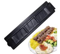 Prensa Para Kebabs En Parrilla Molde Manual Brochetas Carne Barbacoa
