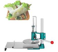Prensa para pizza, laminadora de masa, máquina manual para pizza, laminadora de masa comercial, herramienta para aplanar masa de grosor ajustable, para pizza casera.,19cm