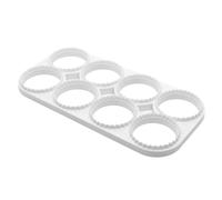 Prensa para raviolis con 8 agujeros para hacer pasta casera, herramienta de | Molde redondo para hacer raviolis para cocina en casa, reunión de restaurante, cena familiar, preparación de comidas