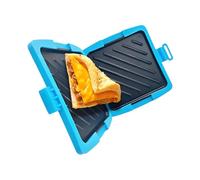 Prensa Para Sándwiches | Sandwichera Portátil - Plancha Para Sándwich Con Placas Antiadherentes Para Bocadillos Estudiantes Casa Oficina Queso Fundido