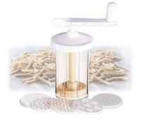 Prensa Passatelli de plástico para alimentos con 6 troqueles | para Passatelli, Bucatini, Bigoli, Pasta Fresca