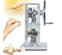 Prensa Perforadora Manual Para Tabletas, Prensa Perforadora Manual De 12 Mm Para Tabletas De Píldoras, 0-2000 Piezas/hora,Máquina Prensadora De Tabletas Para Píldoras De Azúcar Dulce,0-6 Mm De Espesor