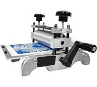 Prensa plana profesional para grabado e impresión, altura de rodillo ajustable, ideal para platos de libros y exposiciones de arte