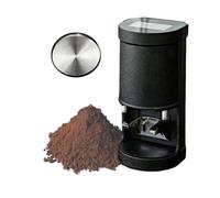 Prensador Automático for Café de 58 mm, Compactador Eléctrico | Con Nivelación Automática, Presión Regulable de 5 a 30 kg, Pantalla Táctil LCD, for Hogar y Cafeterías(Black,Threaded)