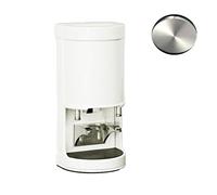 Prensador Automático Integrado, Máquina Automática for Prensar Café | 58 mm, 1-3 Prensados, Pantalla Táctil LCD Digital, for Café Molido y en Grano(White,Flat)