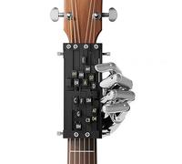 Prensador de acordes de guitarra, entrenador de acordes de ayuda para guitarra, herramientas de aprendizaje de guitarra, de aprendizaje asistido por guitarra con tabla de guitarra, herramienta