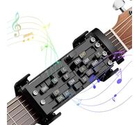 Prensador de acordes de guitarra, herramienta de aprendizaje asistido de acorde de guitarra de un solo toque, entrenador de acordes universal para guitarras folclóricas de 38 a 42 pulgadas