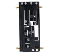 Prensador de acordes de guitarra para acústica, entrenador de acordes de guitarra profesional Instrumento musical Herramienta de ayuda para el aprendizaje Accesorios para principiantes Amigos aprende