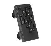 Prensador de acordes de guitarra para guitarras acústicas de 36 a 41 pulgadas, herramienta de aprendizaje de acordes para principiantes, prensado cómodo y entrenamiento de posición correcta de la mano