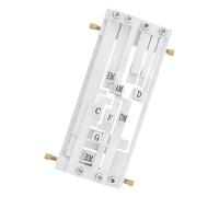 Prensador de acordes de guitarra para principiantes, herramienta de aprendizaje de acordes, ayuda a tocar la guitarra más rápido, accesorio de guitarra ajustable para un fácil aprendizaje, se adapta a
