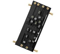 Prensador de bajo multiusos, entrenador de acordes de guitarra, herramienta de enseñanza de ukelele, ajustable/cómodo, portátil/ligero, 8,8 x 6 x 15,5 cm, para principiantes, entusiastas de la música