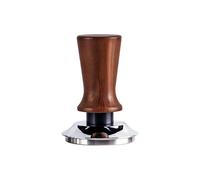 Prensador de café con martillo y mango madera for espresso Para Uso Doméstico O De Oficina(53mm Flat)