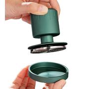 Prensador de café, herramienta manual de acero inoxidable con rebote automático para baristas y amantes del café