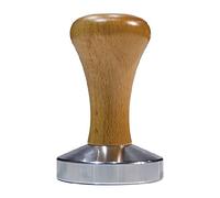 Prensador de Café Machina de prensa café madera maciza acero inoxidable para Los Entusiastas del Café(Natural,51mm)