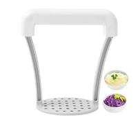 Prensador de patatas - Manual resistente, herramienta de cocina ergonómica, hacer puré de patatas moradas | Dispositivo de prensado de alimentos para bebés con ajo y saludable, equipo profesional