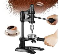Prensador manual de café, acero inoxidable, diseño que ahorra mano de obra para prensar uniformemente en casa y en tienda