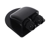 Prensaestopas for Cables, Resistente al Agua, Paso de Cable a través 2 Orificios, Proyecto Solar RV, prensaestopas, Entrada Techo, Caja, Accesorios for Coche,Ahorro de Espacio Compacto