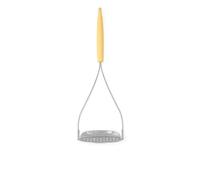 Prensapatatas y cuchara TASTY+ Brabantia | Prensa patatas y cuchara de servir 2 en 1 de acero inoxidable | Agarre ergonómico | Aptas para lavavajillas | Honey Yellow