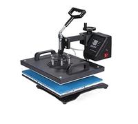 Prensas de calor, 10 en 1 Máquina de prensa de calor combo Sublimación Máquina de transferencia de calor for camiseta/placa/taza/zapato/pluma/tapa/caja de teléfono/botella