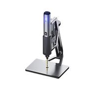 Prensas de taladro, Minitaladro Eléctrico Con Banco, Prensa SDS Mini Plus, Herramienta Manual Inalámbrica, Perforación For Madera, Plástico, Moneda De Aluminio(SDS Mini Plus Black)