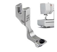 Prensatelas con cremallera invisible | Pie guía de costura ajustable | Herramientas de dobladillo de ropa para el hogar para creadores, mamá, sastres, marido, diseñadores, abuela, esposa