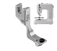 Prensatelas con cremallera, prensatelas ajustables para máquina de coser, para Brother, Janome (Newhome), Bernina, Babylock, Elna, todas las máquinas de coser de vástago bajo