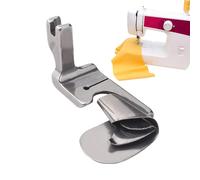 Prensatelas con dobladillos | Pie de dobladillo de desplazamiento, universal, fácil de usar Industrial Coser Dobladillo para la mayoría de máquinas de coser,
