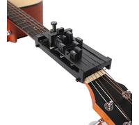 Prensatelas de acorde para guitarra, entrenador de acordes de guitarra y herramienta de aprendizaje, accesorios de ayuda de aprendizaje fáciles de aplicar con tabla para principiantes