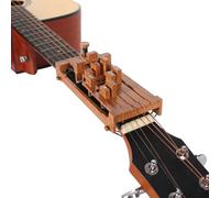 Prensatelas de acorde para guitarra, herramienta de aprendizaje para principiantes, entrenador de acordes y ayuda de aprendizaje con tabla para familiares, principiantes y niños